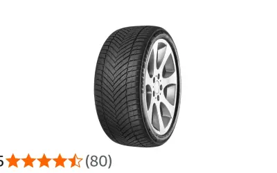 Imperial All Season Driver Test: Ein Reifen mit 4,5 Sternen und 80 Bewertungen, bereit für jede Jahreszeit.