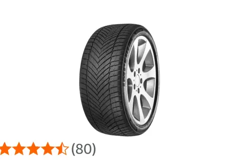 Imperial All Season Driver Test: Ein Reifen mit 4,5 Sternen und 80 Bewertungen, bereit für jede Jahreszeit.