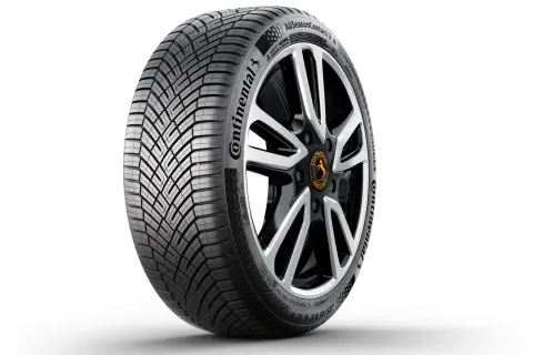 Continental AllSeasonContact 2 Test: Ein Reifen mit markantem Profil, bereit für jedes Wetter.