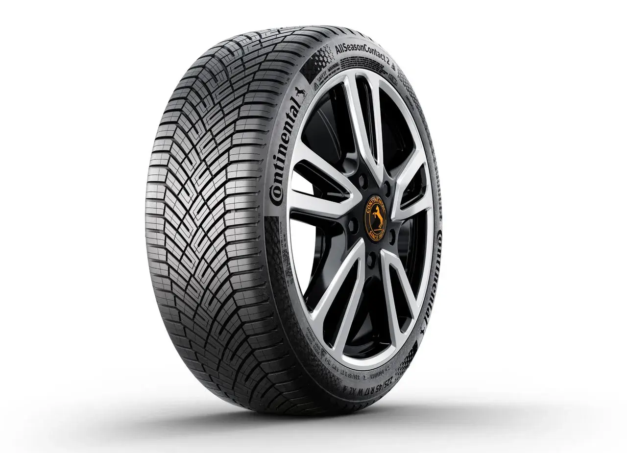 Continental AllSeasonContact 2 Test: Ein Reifen mit markantem Profil, bereit für jedes Wetter.