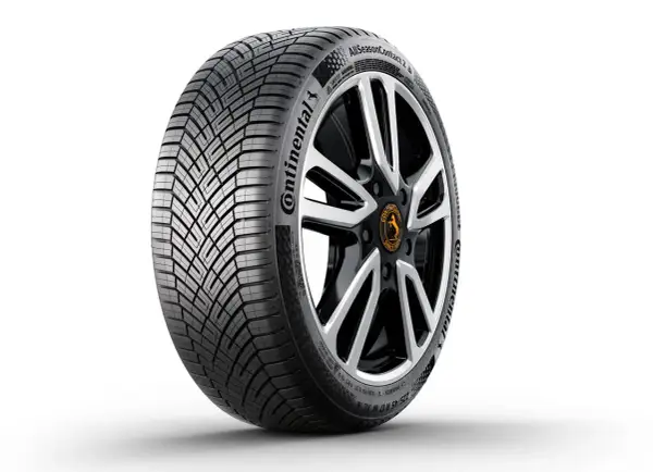 Continental AllSeasonContact 2 Test: Ein Reifen mit markantem Profil, bereit für jedes Wetter.